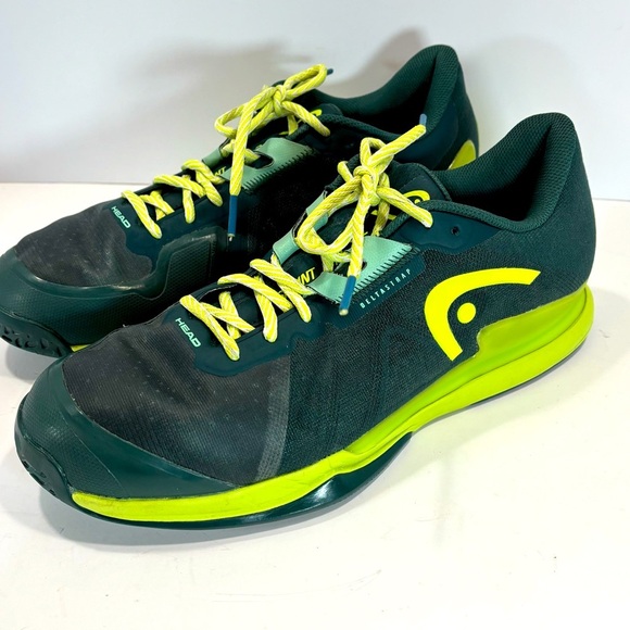 Head Sprint Pro 3.5 Mens Tennis Shoes Green Size 11 - Picture 1 of 8
